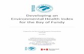 Developing an Environmental Health Index for the Bay of Fundybofep.org/wpbofep/wp-content/uploads/2014/06/BOFEP-EHI-FINAL-REPORT_June-5.pdfDeveloping an EHI for the Bay of Fundy 2