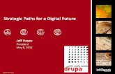 Strategic Paths for a Digital Future...High Speed Continuous Inkjet Customer Analysis • Digital Front Ends • Emergence of Secure Digital Mailbox Services • Promotional Print