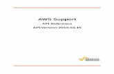 AWS Support API Referenceawsdocs.s3.amazonaws.com/awssupport/latest/support-api.pdf · The AWS Support API reference is intended for programmers who need detailed information about