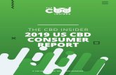 THE CBD INSIDER 2019 US CBD CONSUMER REPORT · The CBD Insider is an independent publication specializing in news and analysis of the CBD indus-try. The CBD Insider’s mission is