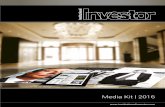 Media Kit | 2016 - Institutional Investor · Media Kit | 2016. 2 ... Asset Management Pension Management Plan Sponsors Foundations and Endowments ... JANUARY 2016 • Close Date: