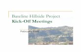 Baseline Hillside Project Kick-Off Meetings...Baseline Hillside Project Kick-Off Meetings February 2009. Regional Topography With Community Plan Boundaries The darker the great, the