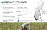 The Swedish Forest Soil Inventory - SLU.SE · Overview Plot-based soil monitoring Forestland, wetlands, grassland, mountain areas 10 years sampling interval Co-ordinated with the