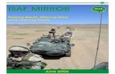 ISAF Mirror June 2005 - NATO · The ISAF Mirror is a Public Information Office publication. Content is edited and prepared by the ... Kandahar Airfield No Drugs Hill Recce Team Photos