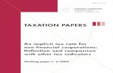 TAXATION PAPERS - search.oecd.orgsearch.oecd.org/economy/public-finance/36897927.pdf · Taxation Papers are written by the Staff of the Direction Taxation of the Directorate-General