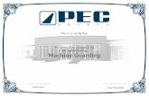 This is to certify that has successfully completed the PEC ......This is to certify that has successfully completed the PEC Safety Meeting Instructor Date Awarded Machine Guarding.
