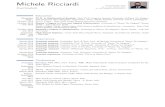 Michele Ricciardi – Curriculumricciard/pdf/CV.pdf · 2020-05-16 · Michele Ricciardi Curriculum Grottaferrata,Italy H (+39)3283224374 B ricciard@mat.uniroma2.it Education November