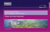 Wylfa Newydd Project Site Preparation and …...1.2.1 This Design and Access Statement is structured as follows: Section 1: Introduction; - Which provides the context of the planning