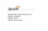 Spark SQL and DataFrames Spark GraphX Spark Mlib Spark ...Spark GraphX! Spark Mlib! Spark Streaming Lightning-fast cluster computing. Chaining transformations 2. ... Covert RDD to