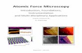 Atomic Force Microscopy-Lectures - Lebanese …...Atomic Force Microscopy (AFM) has rapidly grown since its invention in 1986 to become an essential technique for surface characterization