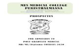MES MEDICAL COLLEGE PERINTHALMANNAmesams.com/wp-content/uploads/2020/04/PG... · Vocational Training Centres, Medical colleges, Dental Colleges, Paramedical Institutes, Adult Education