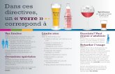 Dans ces directives, Bière 142 ml (5 oz) (ex. rye, gin ou ... · à boire et n’augmentez pas votre consommation en raison des bienfaits de l’alcool pour la santé. Une consommation