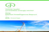 Utility-scale renewable energy sector 2016 Market ... · Layout and design: Deep Design GreenCape GreenCape is a non-profit organisation that supports and promotes the green economy