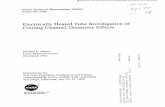 Electrically Heated Tube Investigation of Cooling Channel … · 2013-08-30 · NASA Technical Memorandum 106985 AIAA-95-2500, iJ / ¢ i Electrically Heated Tube Investigation of