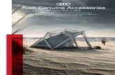 Audi Genuine Accessories€¦ · are the right ones to design and produce Audi Genuine Accessories that go beyond simply transporting sports equipment safely to its destination, letting