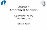 Chapter 4 Amortized Analysisac.informatik.uni-freiburg.de/teaching/ws17_18/algo1718/...• Complexity: 𝑘 • What is the amortized complexity of these operations? Algorithm Theory,