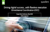 Driving digital success…with flawless execution€¦ · Driving digital success…with flawless execution Omnichannel Coordination (OCC) Casper Bech Andersen, May 2019 CCM usergroup.