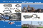 American Fittings Rigid Fittings Catalog 2016amftgs.com/electrical_fittings_info/American Fittings... · manufacturing and machining processes we employ. No ˚tting found worldwide
