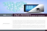 The IoT Marketplace - Amazon S3 · application depending on the machine integration needs and capabilities. Device pre-integration guarantees interoperability with the marketplace