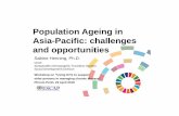 Population Ageing in Asia-Pacific: challenges and ... · (life expectancy at birth,1950-2050) 0 10 20 30 40 50 60 70 80 Years 90 Life expectancy at birth (years), Asia Life expectancy