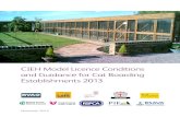 CIEH Model Licence Conditions and Guidance for Cat Boarding Establishments … · 2017-08-10 · 5 CIEH Model Licence Conditions and Guidance for Cat Boarding Establishments 2013