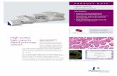Digital Pathology - whole slide scanners · Slide Scanners The Pannoramic family is the most comprehensive product range in digital slide scanners. From affordable single slide to