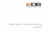 EDB Postgres™ Language Pack Guide - EnterpriseDB · Python version 3.7 The Perl package contains the cpan package manager, and Python contains pip and easy_install package managers.