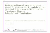 Intercultural Awareness and Practice in Health ... - HSE.ie · Intercultural Awareness and Practice in Health and Social Care on a Train the Trainer Basis Model of Training Health