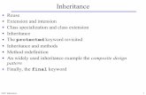 Inheritance - Aalborg Universitetpeople.cs.aau.dk/~torp/Teaching/E04/OOP/handouts/inheritance.pdf · OOP: Inheritance 3 Class Specialization •In specialization a class is considered