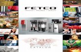 2016 - lamarquise.omlamarquise.om/.../04/International-2016-FETCO...A4.pdf · unlocking of the brew basket, for increased safety. Perfect taste begins with a simple touch... User-Friendly