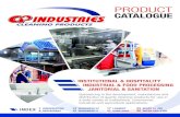 INSTITUTIONAL & HOSPITALITY INDUSTRIAL & … Catalogue 2018...JANITORIAL & SANITATION Specializing in the development, manufacture and distribution of quality cleaning products for