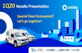 1Q20 Results Presentation · 4 COVID-19 Impacts Update in April Fleet Management 1Q20 April/20 Average Operating Fleet 72,990 73,244 Average Rented Fleet 71,350 71,818 Occupancy Rate