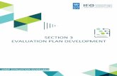 Section Three: Evaluation Plan Developmentweb.undp.org/evaluation/guideline/documents/PDF/section...This section gives details on the development of a programme unit’s mandatory