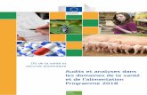 DG de la santé et sécurité alimentaire · 2019-02-20 · La direction générale (DG) de la santé et de la sécurité alimentaire de la Commission européenne, en pa. rticulier