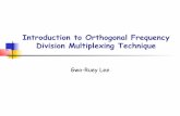 Chapter 1 Introduction to Orthogonal Frequency Division ... · effectiveness in combating the frequency selective fading channel, OFDM technique is widely used in wireless communication