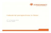 Industrial perspectives in Solar · 2012-12-20 · Microsoft PowerPoint - 20121127 - Industrial perspectives in Solar - CHS.pptx Author: CHS.SKD Created Date: 11/29/2012 2:19:06 PM
