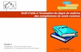 Outil d’aide à l’évaluation du degré de maîtrise des ...pedagogie.ac-toulouse.fr/ien09-foix-ville/IMG/pdf/... · Connaissances et compétences opérationnelles Evaluations
