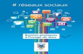 # réseaux sociaux - sdis91.fr · L’objectif des publications sur les réseaux sociaux est conforme à la politique du Sdis qui est de “ faire de la sécurité civile l’affaire