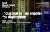 Industrial IoT as enabler for digitization€¦ · Industrial IoT as enabler for digitization Henk Bruijns HPE Strategist and Chief Technologist IoT & Digital . May 9 th ... Universal