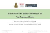 BI Serious Game based on Microsoft BI: Fast Track and Demowebserver.bi-academy.eu/download/2017_teaching_bi/... · Sukhothai Thammathirat Open University (STOU) 30 Results: pre-test