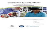 Handbook for Volunteers - dlb.sa.edu.audlb.sa.edu.au/...Mentoring_Volunteer_Handbook.pdf · December 2011 Community Mentoring Volunteer Handbook Page 5 Decisions to accept volunteers