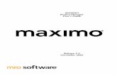MAXIMO Project Manager User's Guide · MAXIMO Project Manager Overview Release 5.2, 11/2003 5 2. In the User Name and Password fields, enter the appropriate user name and password
