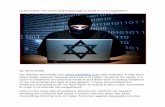 Israel Cyber Terrorism and Espionage is DOD a co Conspirator?files.benjamin-fulford-cz.webnode.cz/200000290... · Israel Cyber Terrorism and Espionage is DOD a co Conspirator? By