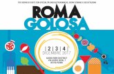 Roma Golosa 2017 - Excellence Magazine · Dopo il grande successo di Milano Golosa e Gourmandia, Davide Paolini, con l’equipe del Gastronauta® e di Excellence Italia, sbarca a