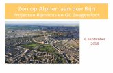 Projecten Rijnvicus en GC Zeegersloot - Zon op Alphen · 2018-10-03 · Er is een Green Deal overeengekomen met de Gemeente en GC Zeegersloot. Coöperatie Zon op Alphen: • 1.600