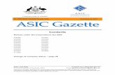 No. ASIC 23/02, Tuesday, 28 May 2002 Published by ASIC ...download.asic.gov.au/media/1313287/ASIC23_02.pdfASIC Gazette ASIC 23/02, Tuesday, 28 May 2002 Change of company status Page