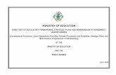 MINISTRY OF EDUCATION of Regulatory.pdfADHM Advanced Diploma in Hotel Management ... CPUT Cape Peninsula University of Technology CRS Corporate Social Responsibility DELF ... IGCSE