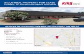 INDUSTRIAL PROPERTY FOR LEASE - LoopNet … · Lot Size: 2.99 Acres Building Size: 21,834 SF Zoning: M-1 PROPERTY HIGHLIGHTS • 800+/- SF Office • 2 Dock Doors • 18' to 21' Ceiling