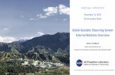 Global Geodetic Observing System External Relations Overvie · GGOS Days + SIRGAS 2019 November 12, 2019 Rio de Janeiro, Brazil Global Geodetic Observing System External Relations