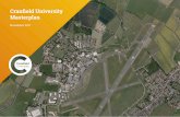 Cranfield University Masterplan - Central Bedfordshire · 2018-01-09 · Cranfield isan exclusively postgraduate university that is a global leader for education and transformational